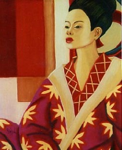 michel,lein-le kimono rouge