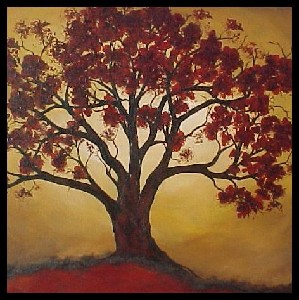 <b>Serene Autumn Morn (Rift Canvas Series)
