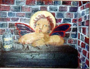 Mintz,Larry-Drunken Angel (after Raphael)