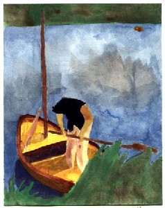 Kloran,F. Michael-Bonnard On His Boat
