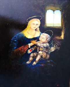 madonna and new child