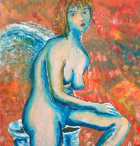 Gabrielle on Orange