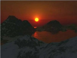 Chvatova,Katerina-red sunset 2