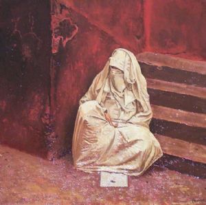 Moroccan Beggar Woman