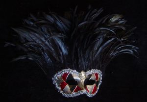 Awesome venetian designer masquerade ball mask made by www.socaldesignco.com