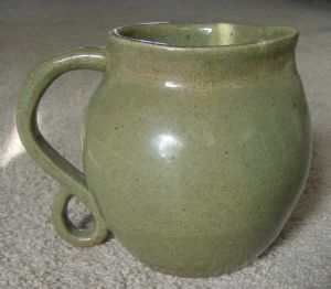 Quick,Amber-Small Green Pitcher, 2007