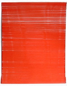 Leenders,Jan-760 meters of red thread on canvas
