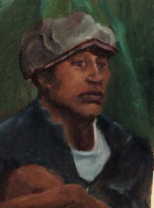 Artist,Jenny-Portrait of a Black Female