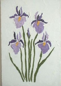 4 and a bud iris