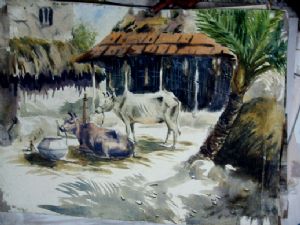 Bhattacharya,Abhijit-Landscape 7 ( Water Colour In Paper )