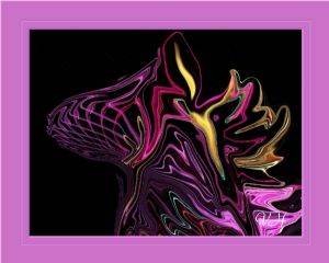 Liq Abstract  Horse Nine