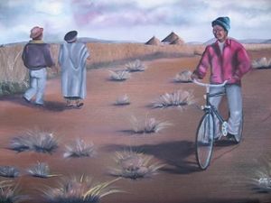 KaMangena,Gilly-Zulu Couple and a Rider