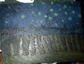Savage,Carrie-Version of Van Gogh's Starry Night, Alres.