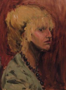 Artist,Jenny-Portrait of a Blonde