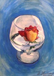 Rose In The Glass