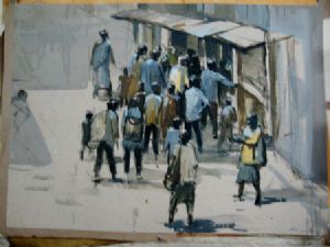 Landscape 1 ( Water Colour In Paper )
