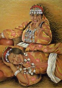 Bernard,Vigilia-Two Tribal Women