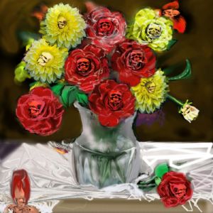 Caravaggi,Mistica-Aging Flowers