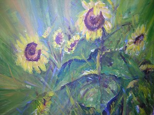 Hintner,Brigitte-Sunflower field