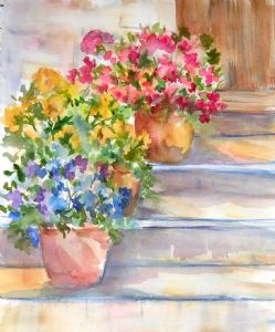 Floral Staircase
