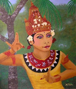 Tatta,Natasha-Balinese dancer