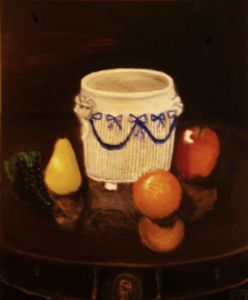 Mintz,Larry-4 Fake Fruits and a Vase