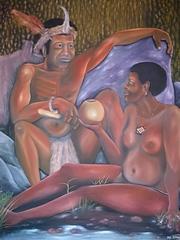 KaMangena,Gilly-Zulu Couple