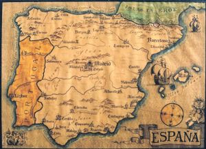 Map of Espana
