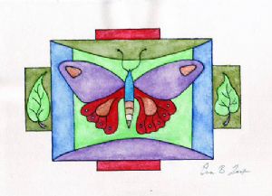 Brejlova,Eva-Red butterfly