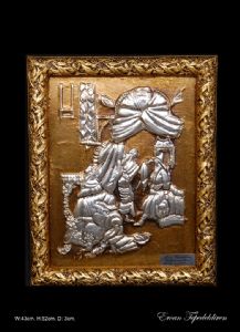 IN OTTOMAN RESTING TIME(ALUMINUM RELIEF)