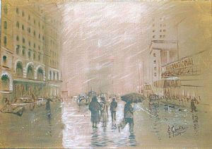 candia,Eugenio-Rainy Times Square