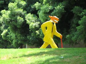 Mr. Wolf Takes A Walk In His Spiffy New Suit