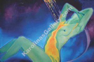 Thermal Nude - Stretching in Bath