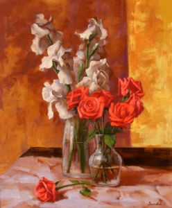 Bu,Rulei-Roses & Irises