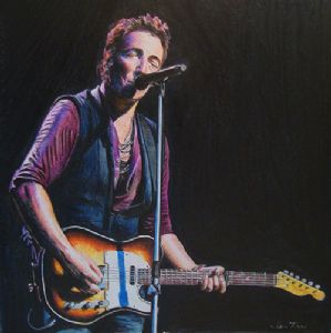 Rees,Ian-Bruce Springsteen Portrait