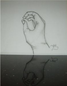 The Hand Rough Sketch One