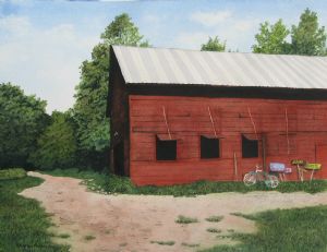 Farber,Sharon-Big Red Barn