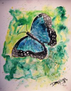 mccrea,derek-blue monarch butterfly