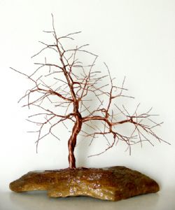 wire tree sculpture 0853
