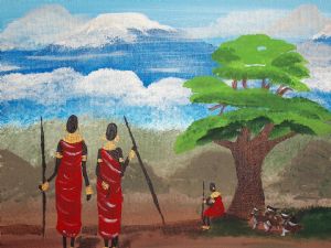 CRUZ,BARBARA-masai tribe