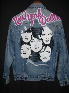 Keener,Atom-NY Dolls Custom Jacket