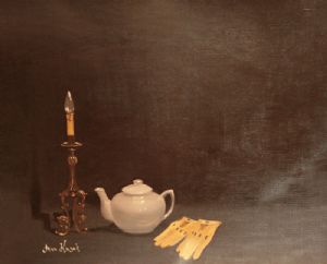 Kusak,Anna-Still Life with Tea Pot