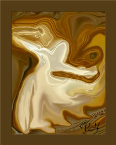 Liq Abstract Lady Dance Three