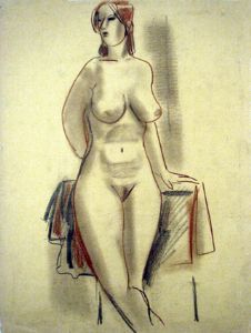 Aminov,Faizulla-Lera. Naked woman.