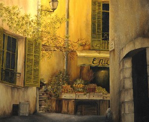 Houmeau,Marie-Claire-In the streets of a small village of Provence