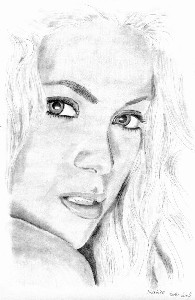 portrait Shakira