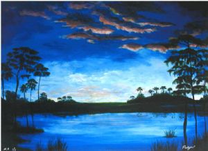 Beaulieu,Palyn-Evening in the Everglades