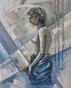 THE GIRL ( Oil On Canvas )