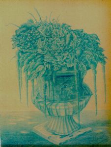 GOSSELIN,Paul-Flowers in an classic vase
