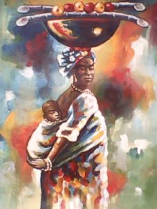 badu,isaac opoku-Mother and child